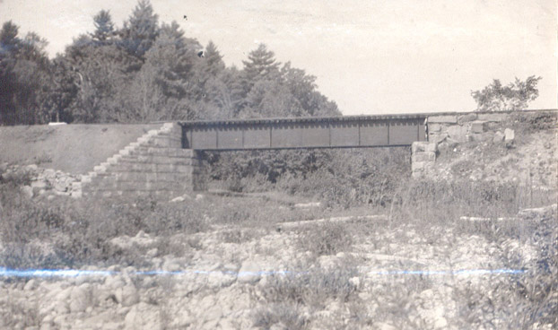 Patterson Brook RR Bridge 1918