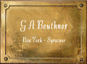 Gustav A Beuthner Brass Instrument Maker New York Syracuse history