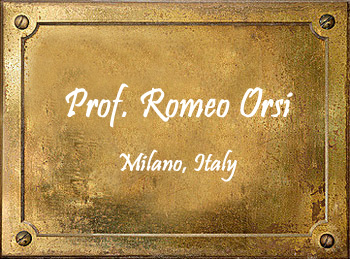 Maino Orsi Milano Italy Brass Trumpet Cornet Prof Romeo Orsi