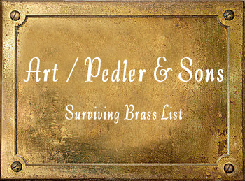 Art Musical Instruments Brass List Pedler