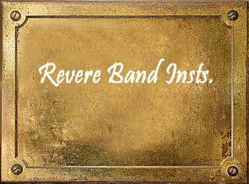 Revere Brass Trumpet Mouthpiece Band Instruments
