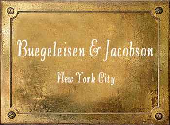 B&J New York Band Instruments Buegeleisen Jacobson brass history