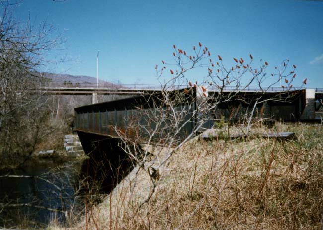 North Creek NY bridge 1997