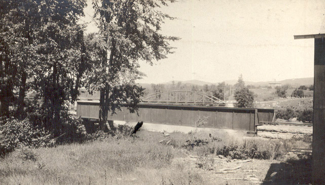 North Creek NY Bridge 1918