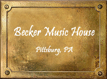 Herman Becker Music House Allegheny Pittsburg PA Cornet