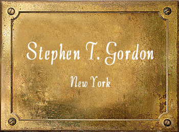 Stephen T Gordon & Son music pianos New York brass instrument maker Slater