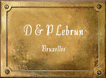 D & P Lebrun Bruxelles Brussels Belgium Brass instrument maker