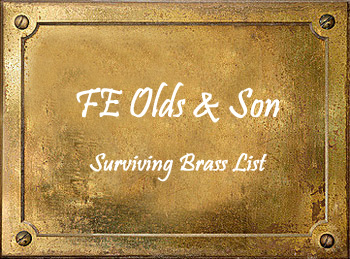 FE Olds & Son Los Angeles Fullerton History Surviving Brass List Trumpet Cornet Trombone