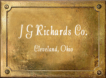 J G Richards & Co Cleveland Ohio brass musical instruments