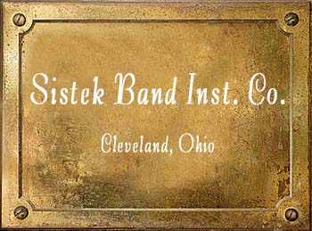 Sistek Band Instrument Co Cleveland Ohio