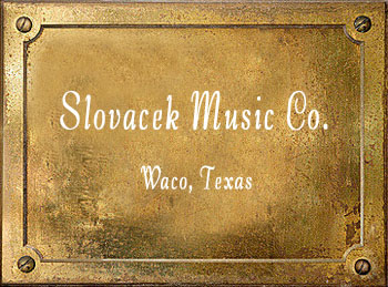 Slovacek Music Co Mouthpiece Maker History Waco Texas