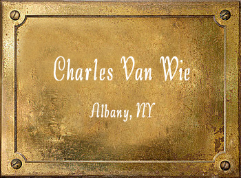 Charles Van Wie Albany brass history