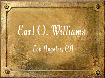 Earl O Williams Los Angeles Trombone maker Olds Williams & Wallace