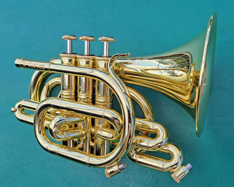 Kessler & Sons Music Las Vegas, Nevada Pocket Trumpet Custom