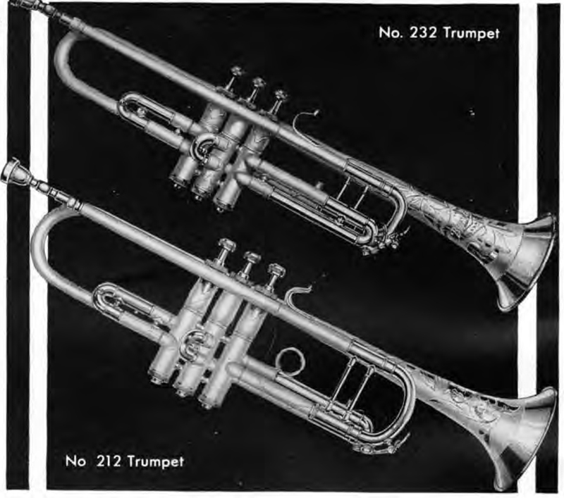 Buescher Trumpets 1935