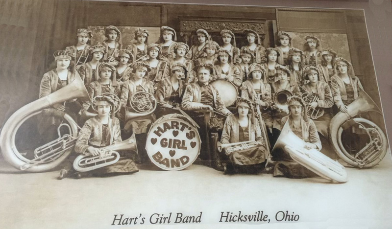 Hart's Girl Band Hicksville Ohio